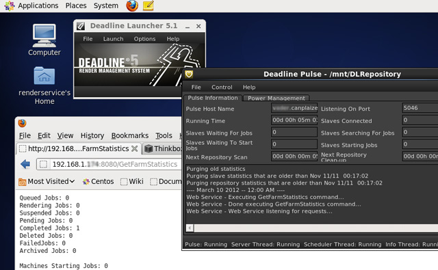 DeadlinePulseOnCentOS