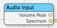 AudioInuptパッチスクリーンショット